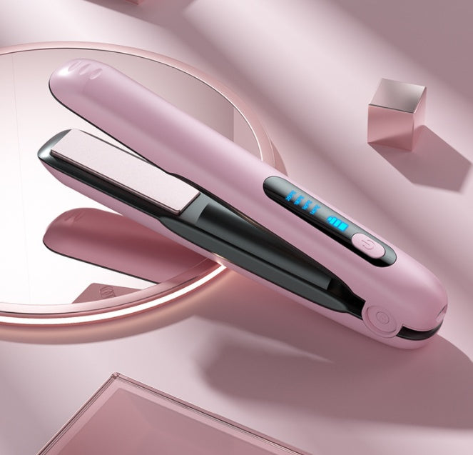 wireless hair straightener flat iron